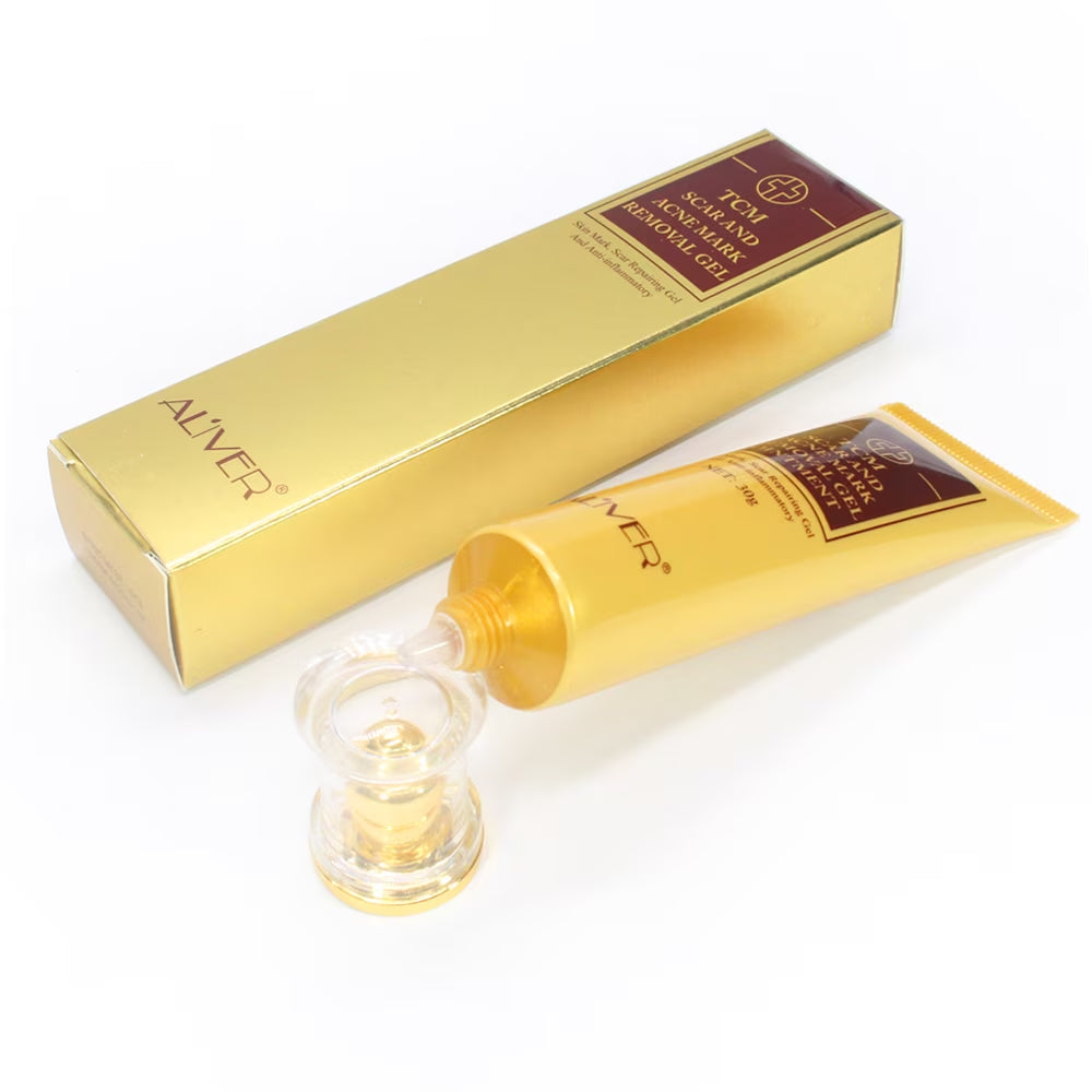 Scar Gel for Scars, Burns, Stretch Marks – with Ginseng & Centella Asiatica, Helps Support Skin Appearance
