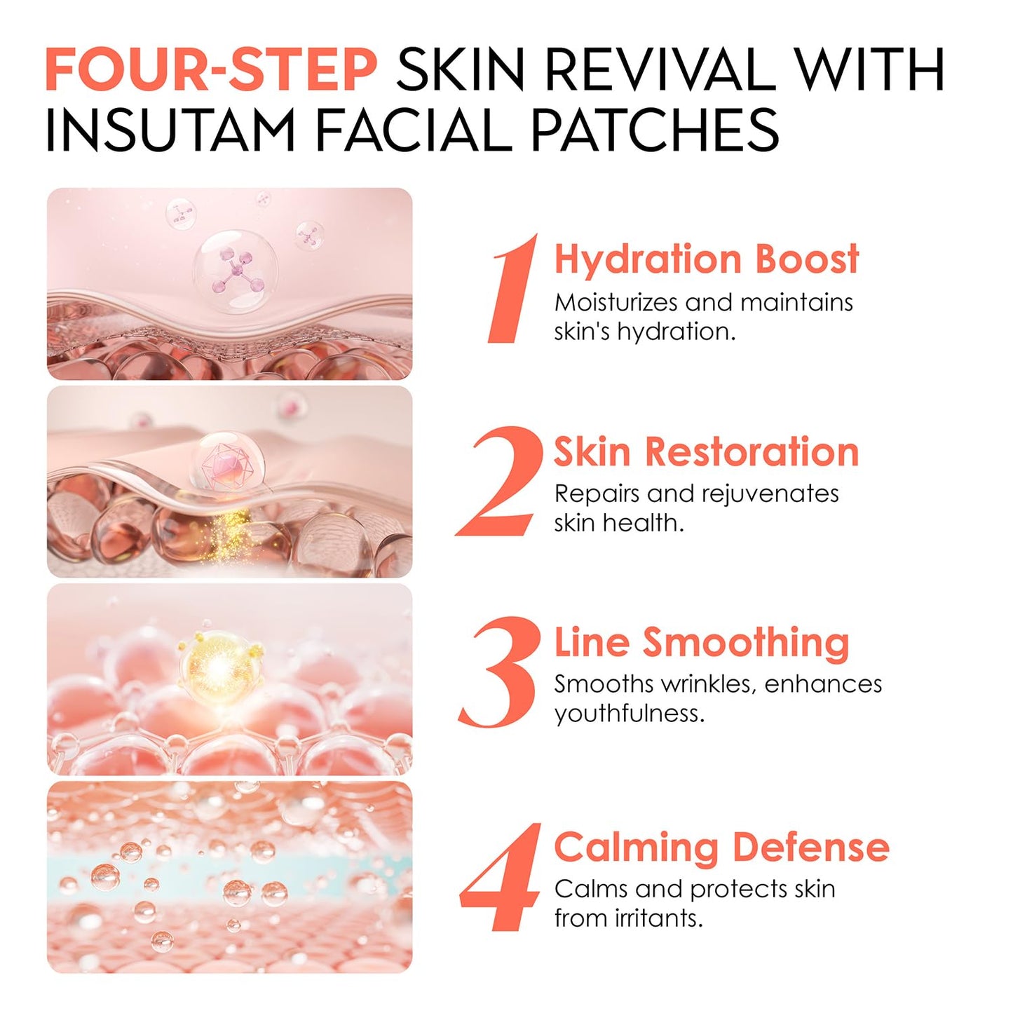 Forehead Wrinkle Patches for Anti-Wrinkles: Overnight Face Wrinkles Patches to Lift Smile Lines for Women (ROSE GOLD)