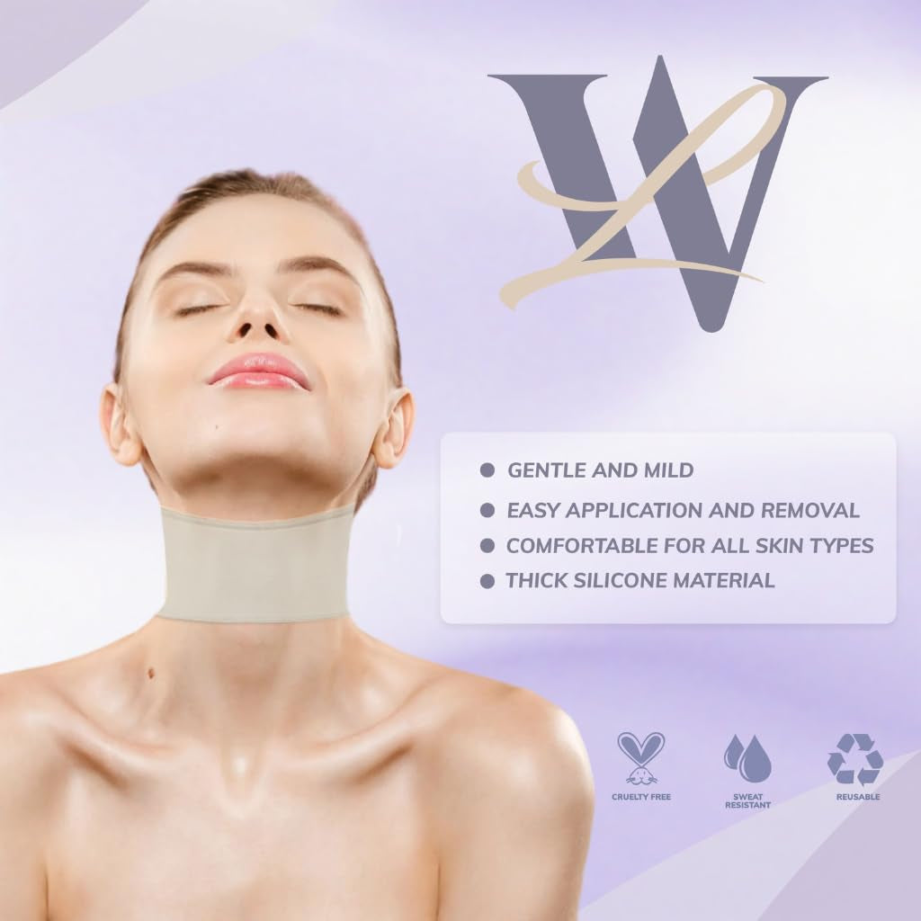 Reusable Neck Wrinkle Patches 10Pcs, anti Wrinkle Patches, Face Tape for Wrinkles Overnight, Silicone Neck Patches, Silicone Wrinkle Patches for Neck Overnight, Silicone Patches for Wrinkles