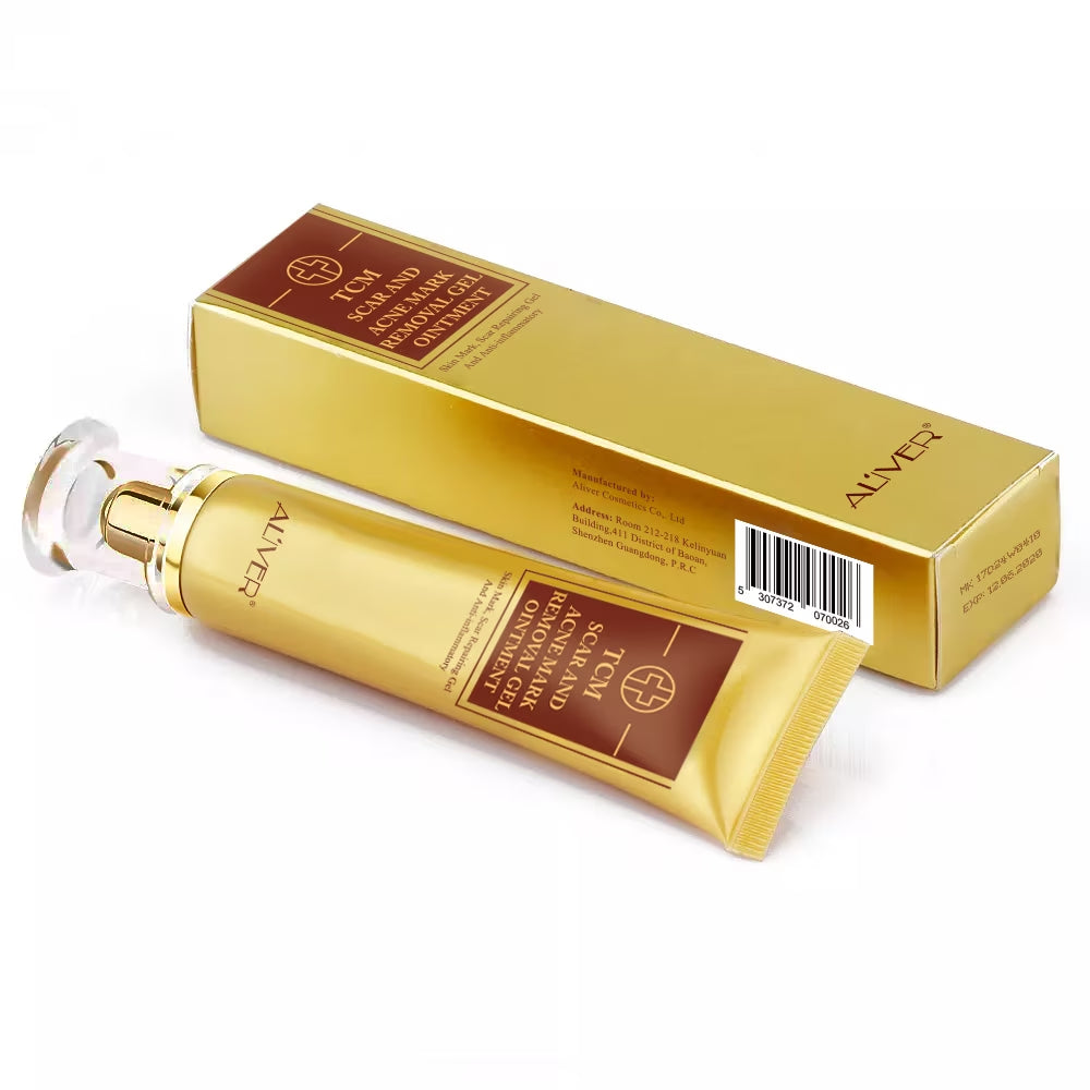 Scar Gel for Scars, Burns, Stretch Marks – with Ginseng & Centella Asiatica, Helps Support Skin Appearance